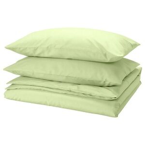 IKEA Light Green Duvet Cover Set